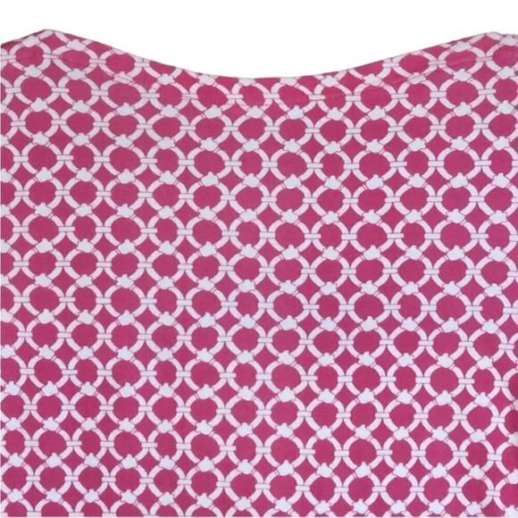 3 for $30! Charter club patterned pink top - Picture 3 of 7